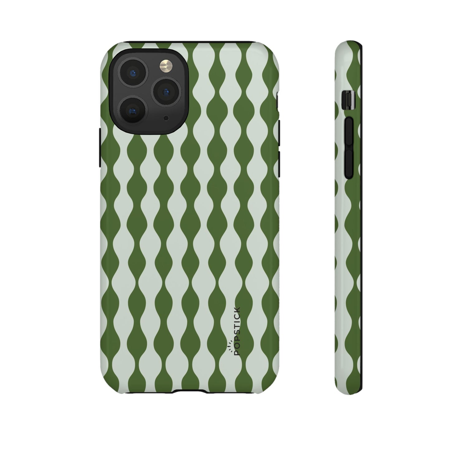 Wavy Baby Green Phone Case