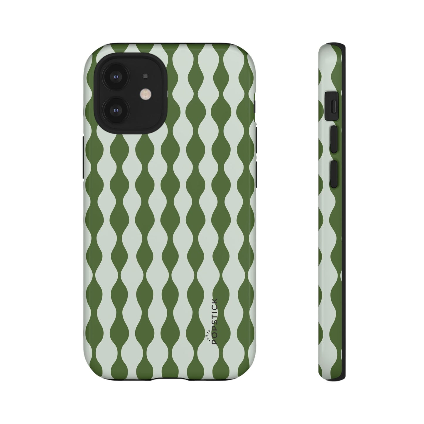 Wavy Baby Green Phone Case