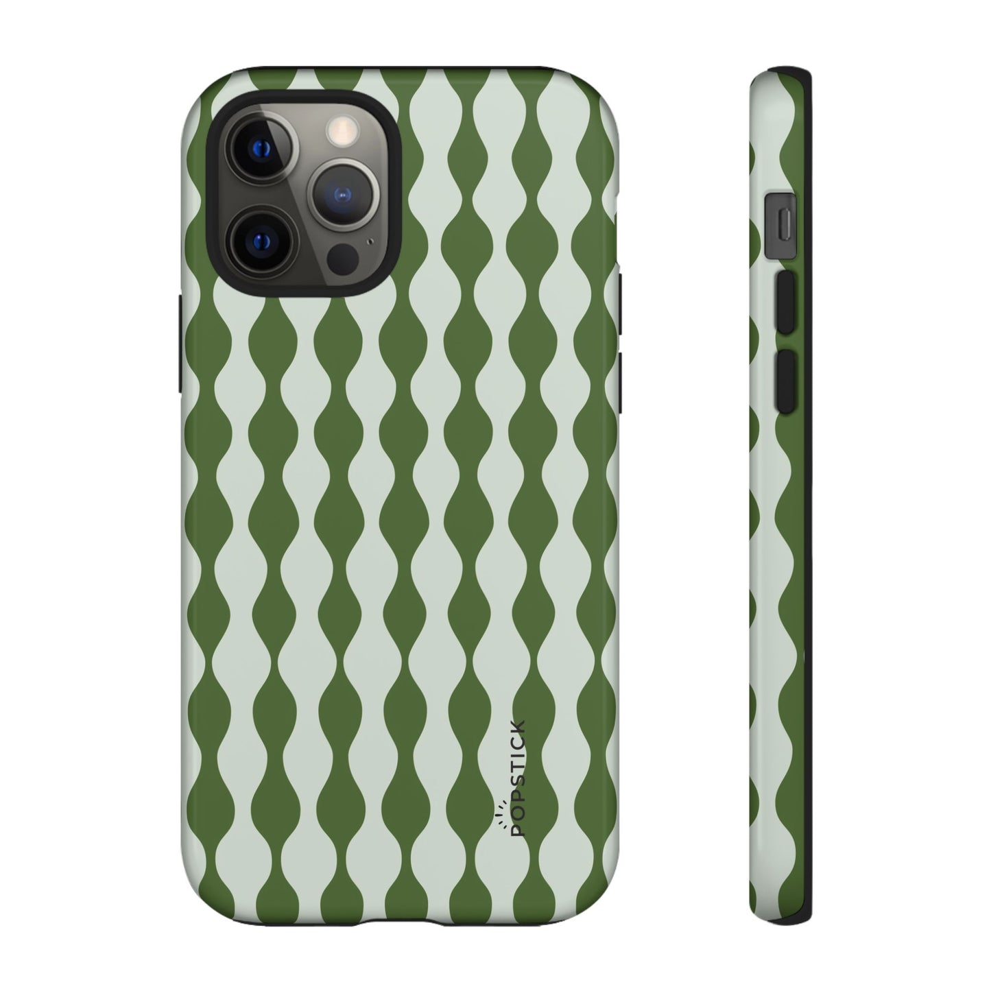 Wavy Baby Green Phone Case