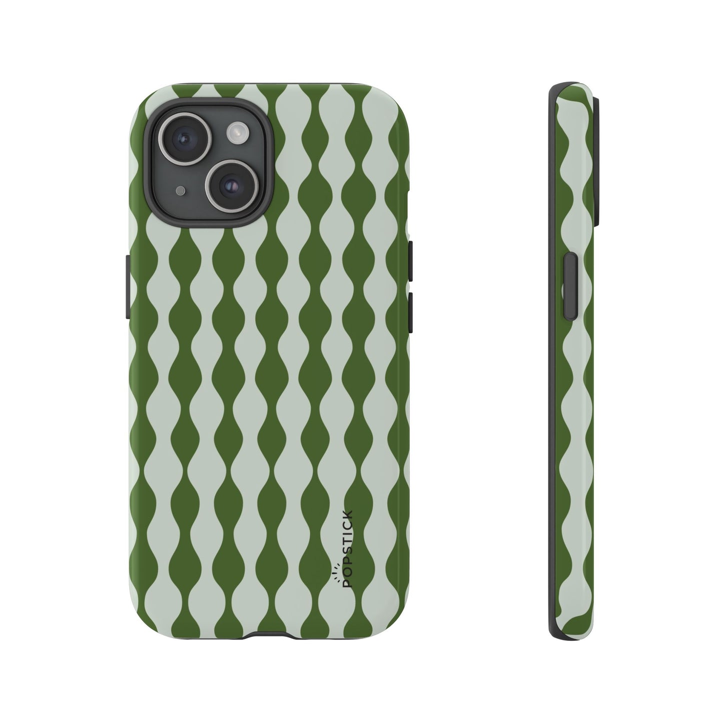 Wavy Baby Green Phone Case