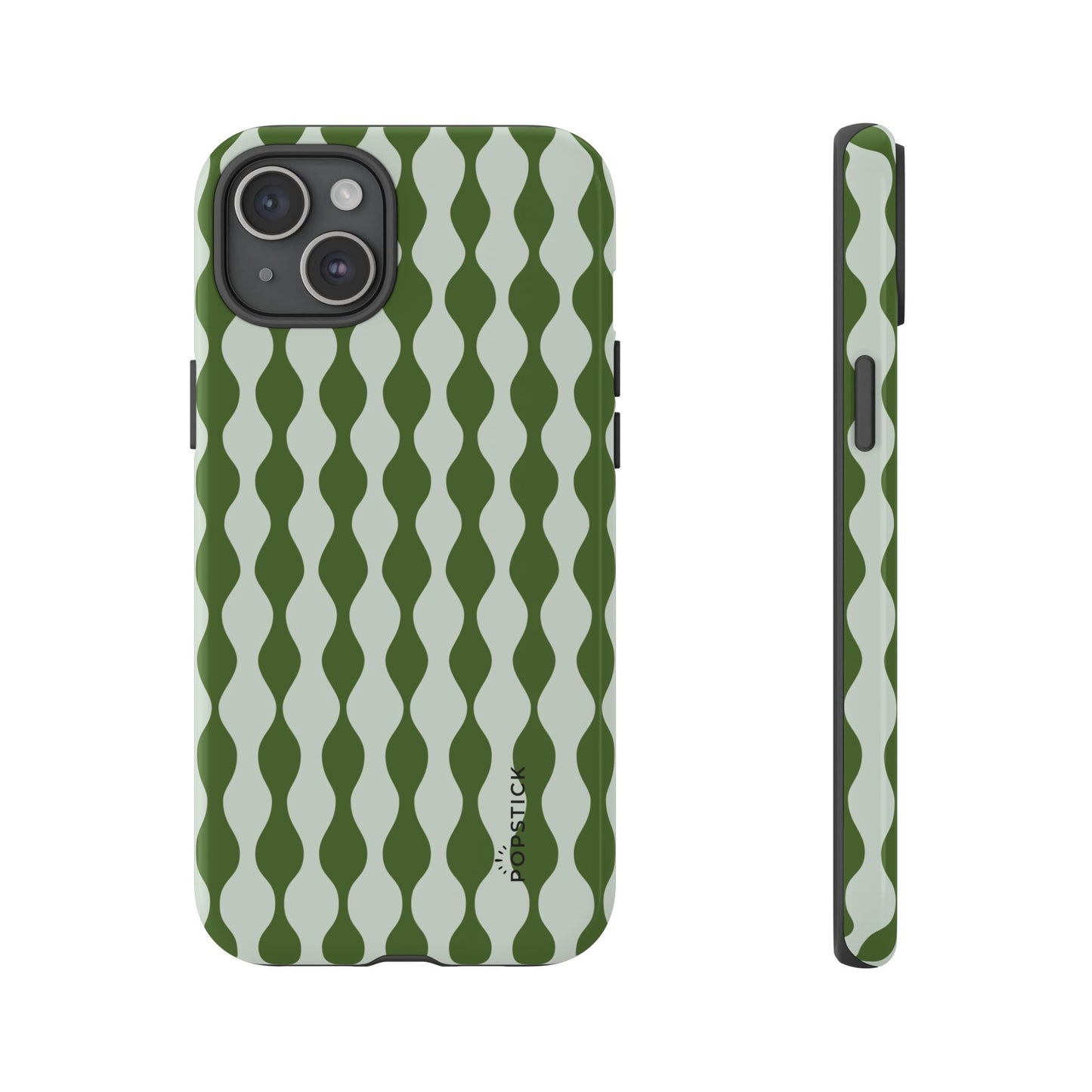 Wavy Baby Green Phone Case