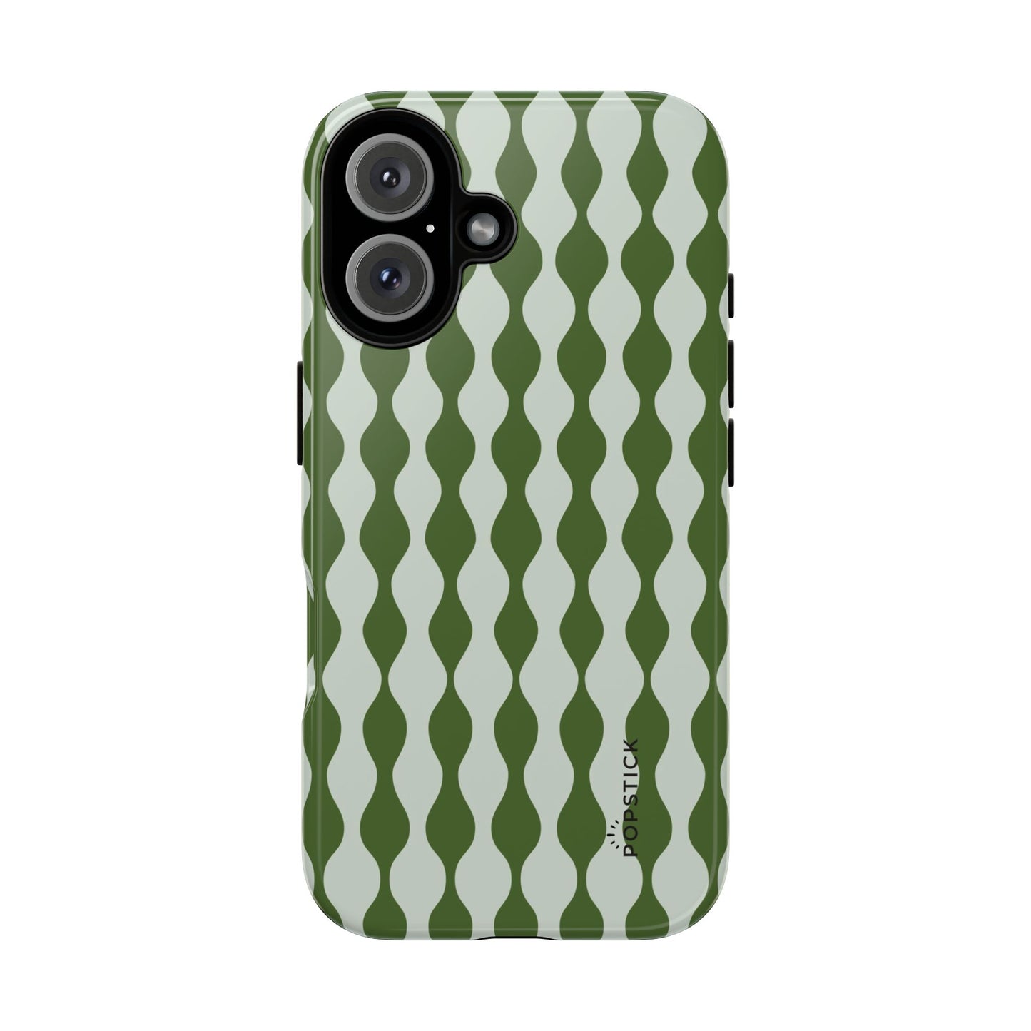 Wavy Baby Green Phone Case