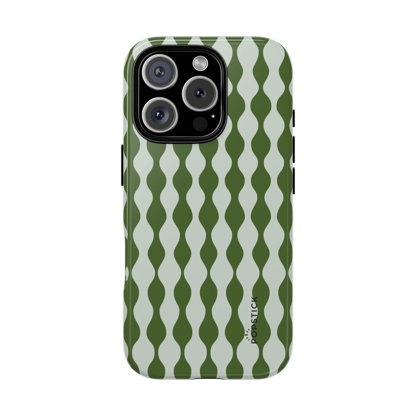 Wavy Baby Green Phone Case