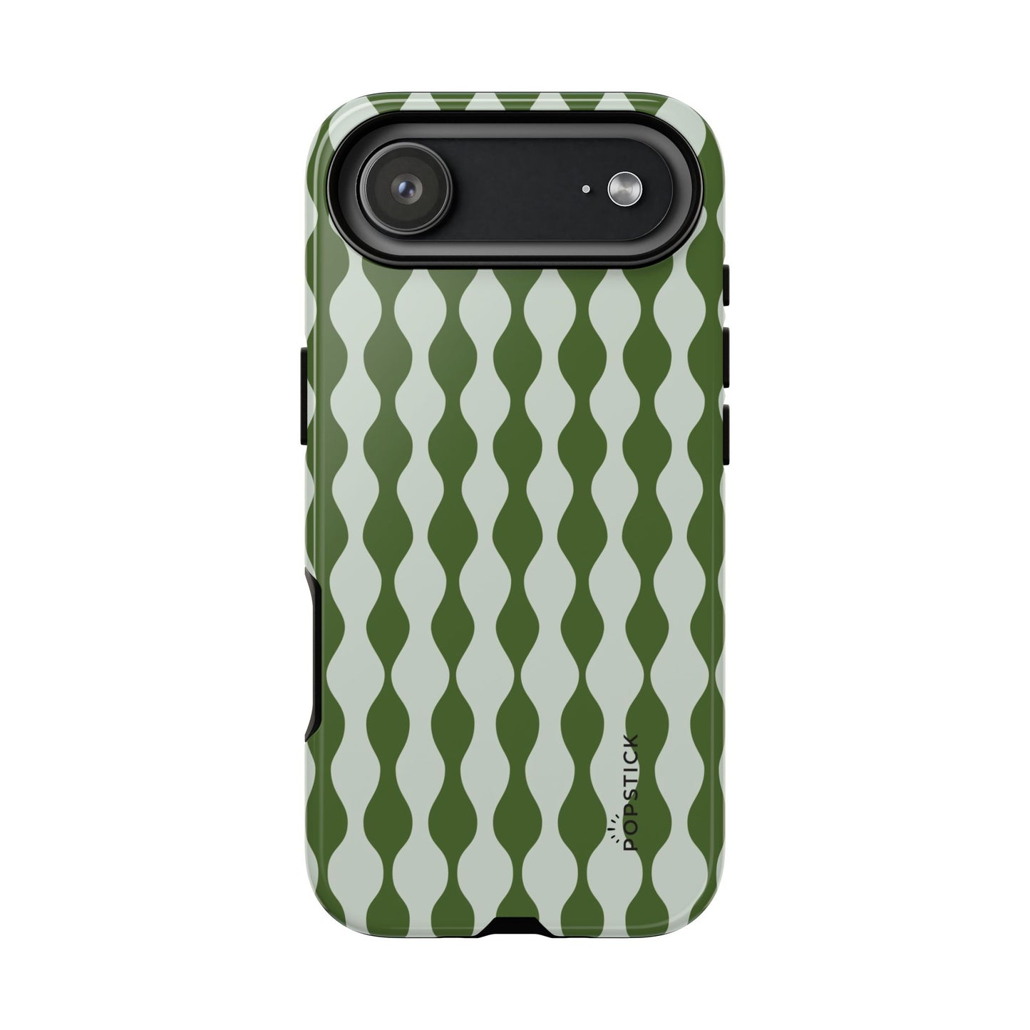 Wavy Baby Green Phone Case